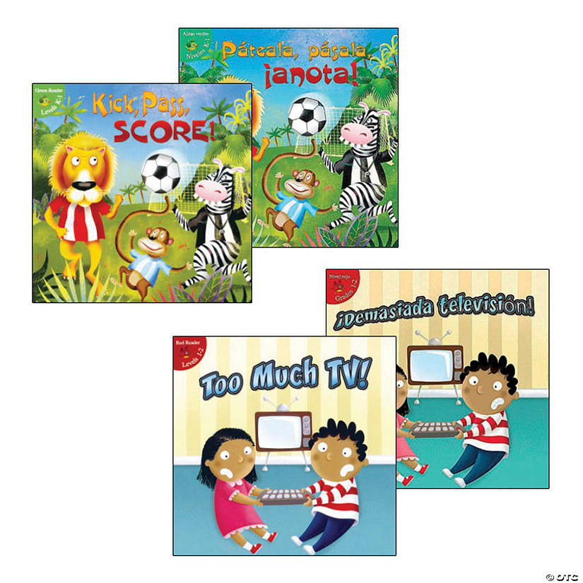 Grade 1 English-Spanish Twin Text Book Set Image