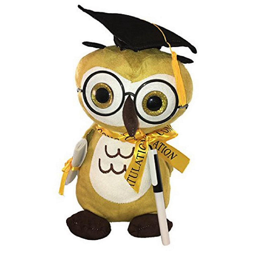Graduation Autograph Plush Wisdom Owl Image