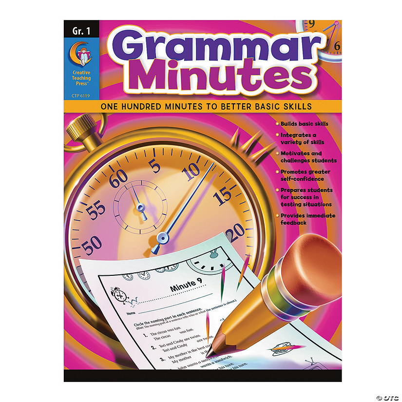 Grammar Minutes: Grade 1 Image