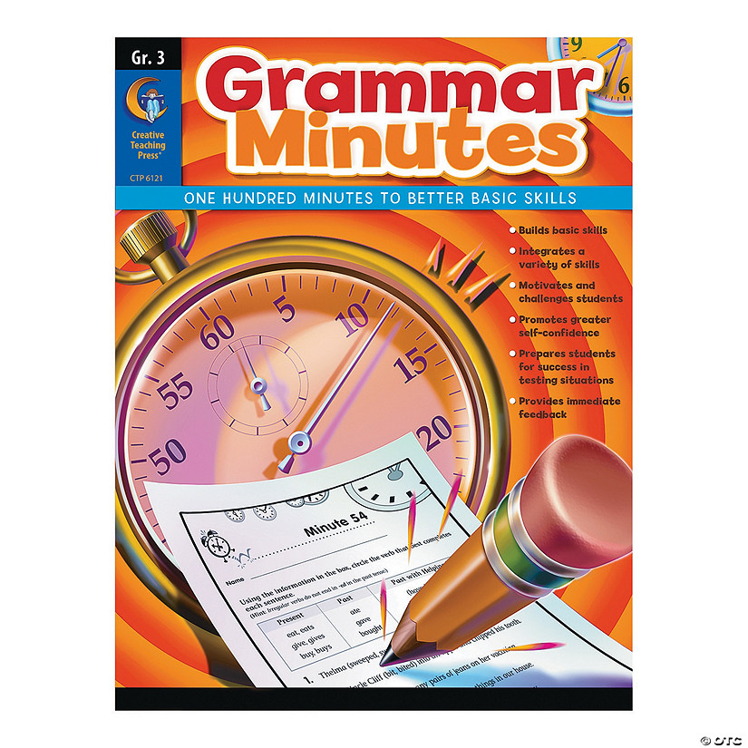 Grammar Minutes: Grade 3 Image