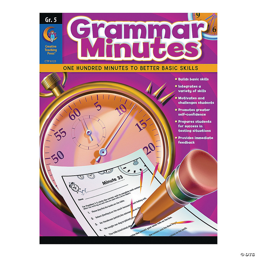 Grammar Minutes: Grade 5 Image
