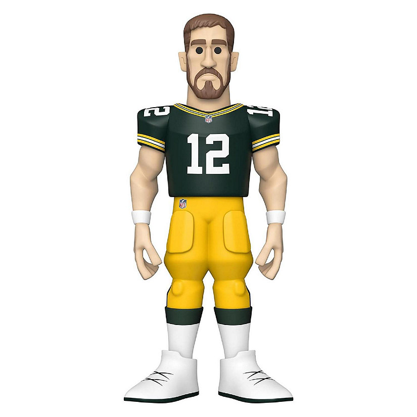 Green Bay Packers NFL Funko Gold 5 Inch Vinyl Figure  Aaron Rodgers Image