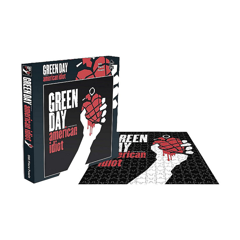 Green Day American Idiot 500 Piece Jigsaw Puzzle Image
