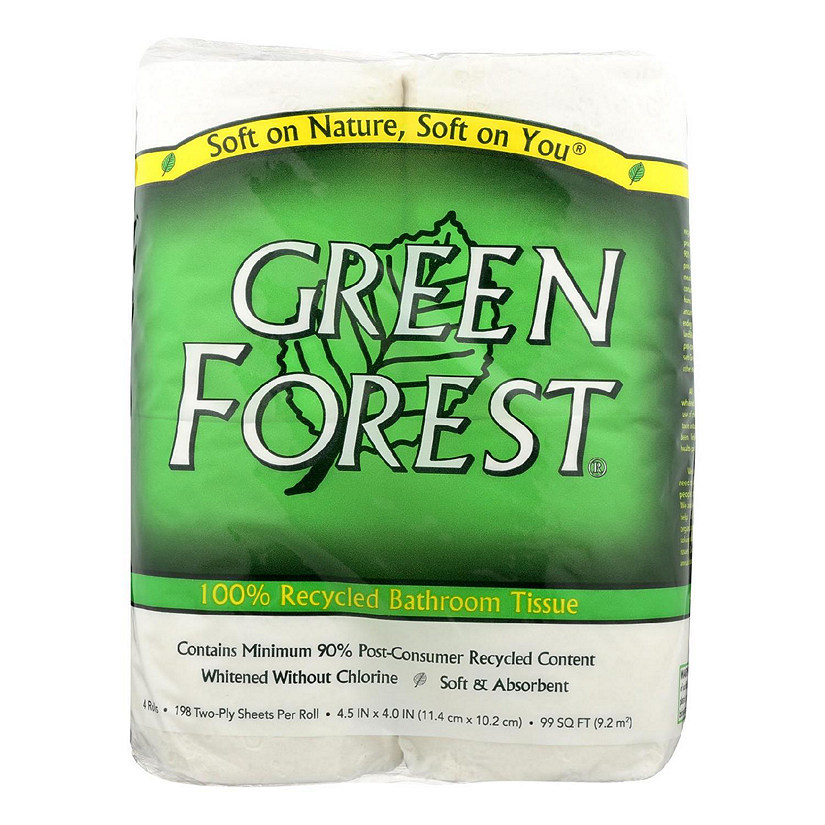 Green Forest Premium Bathroom Tissue - Unscented 2 Ply - Case of 24 Image
