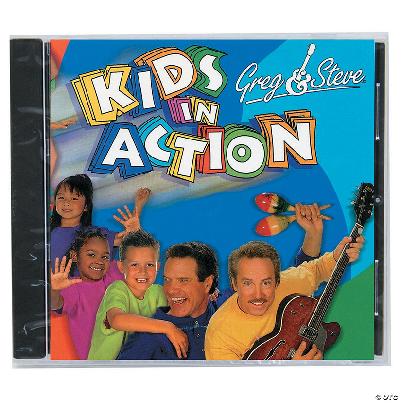 Greg & Steve Kids In Action Cd Image