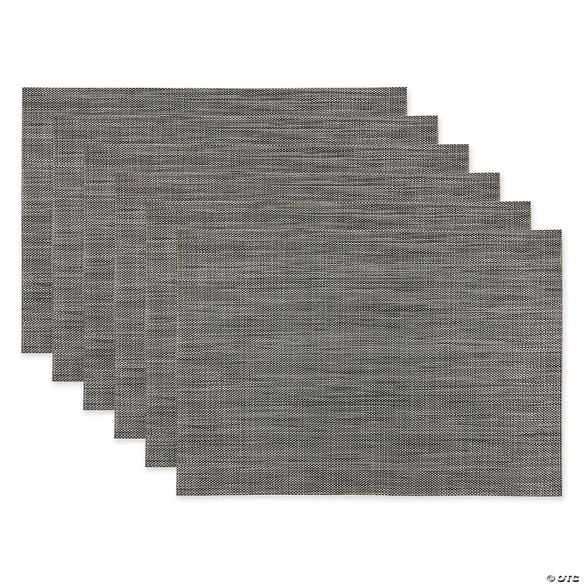 Grey Tweed Pvc Placemat (Set Of 6) Image