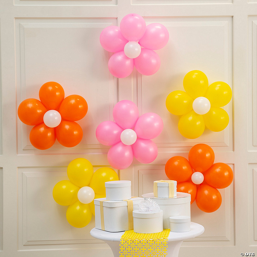 Groovy Balloon Flowers Kit - 108 Pc. Image