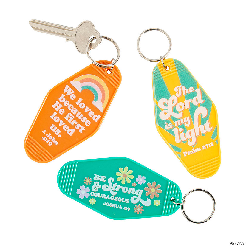 Groovy Verse Keychains - 12 Pc. Image