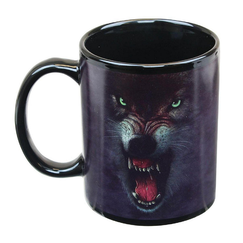 Growling Wolf 11oz Coffee Mug Image