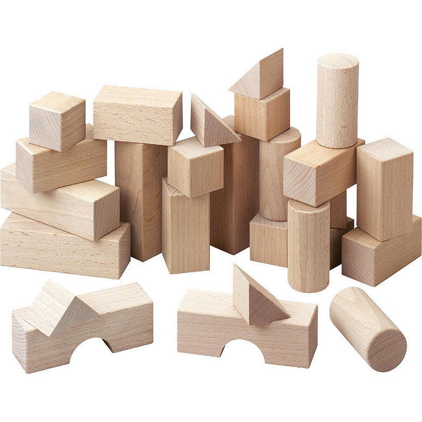HABA Basic Building Blocks 26 Piece Starter Set (Made in Germany) Image
