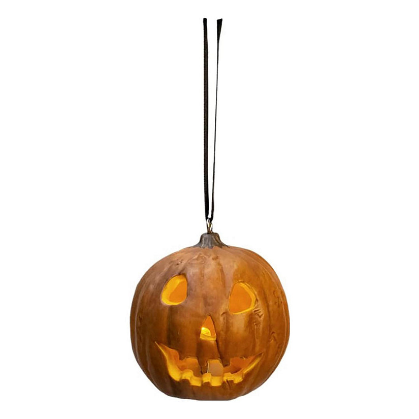 Halloween (1978) Light Up Pumpkin Holiday Horrors Ornament Image