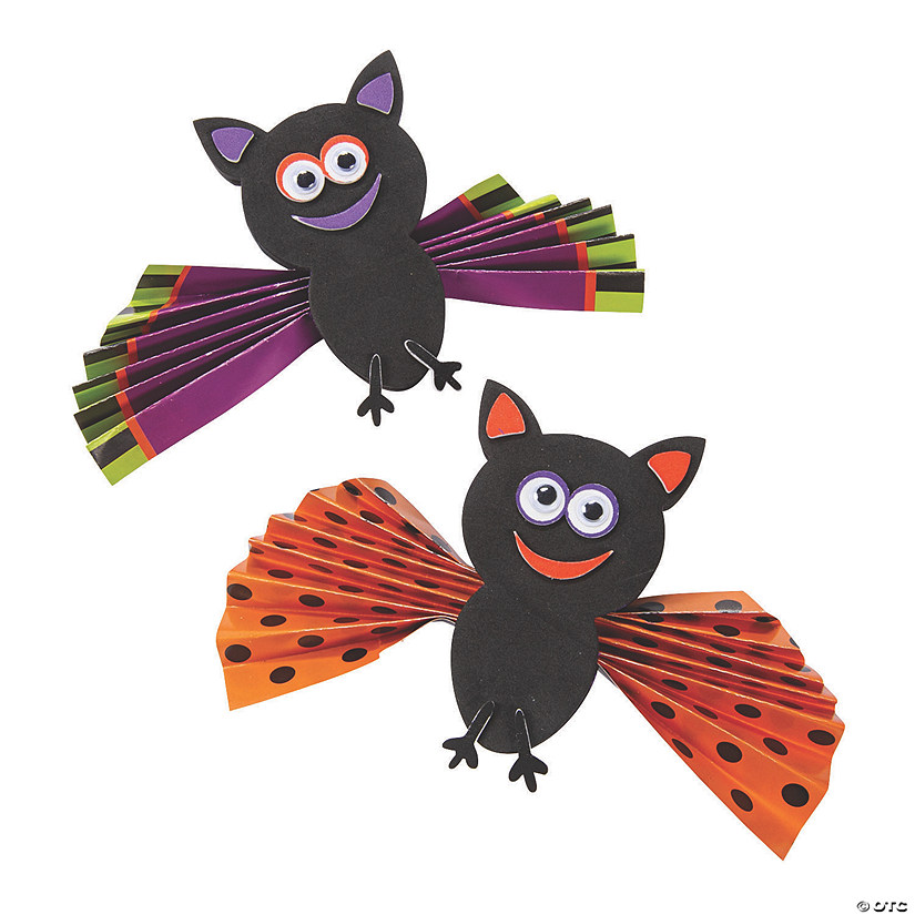Halloween Bat Craft Kit - Makes 12 Image