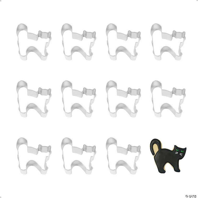 Halloween Cat 3.25" Cookie Cutters Image
