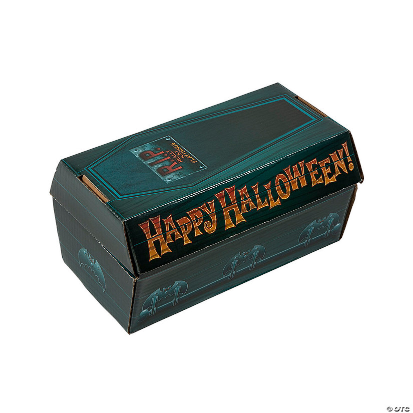 Halloween Coffin Treasure Chest Toy Box Image
