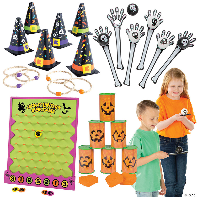 Halloween Party Games Kit - 4 Pc. Image