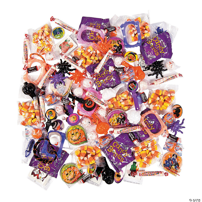 Halloween Pi&#241;ata Toy & Candy Assortment - 100 Pc. Image