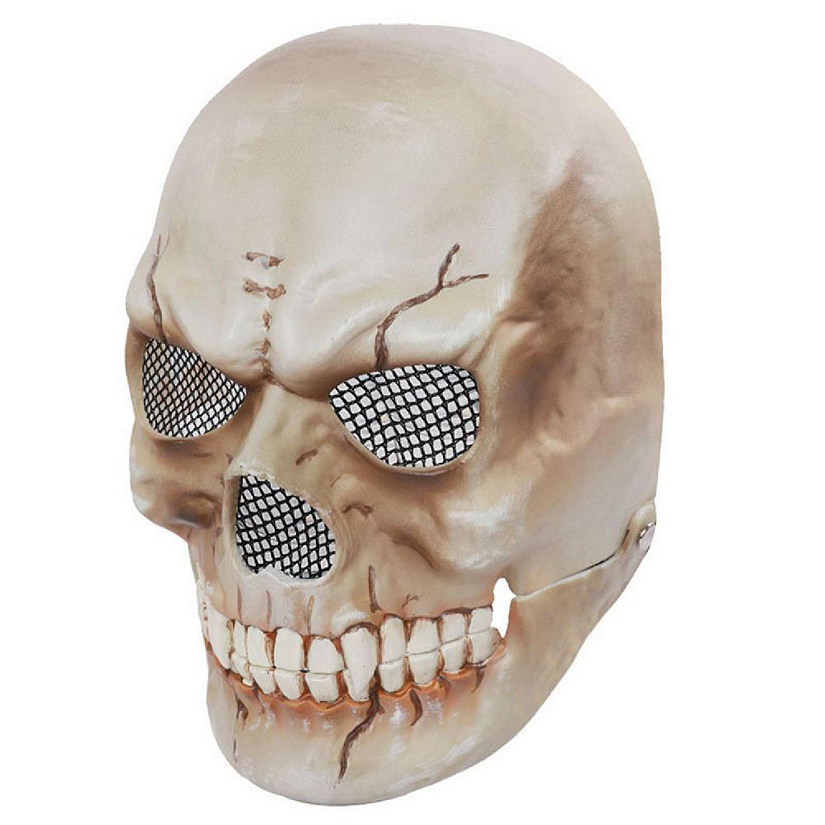 Halloween Scary Mask Skull Head Mask with Moving Jaw Image