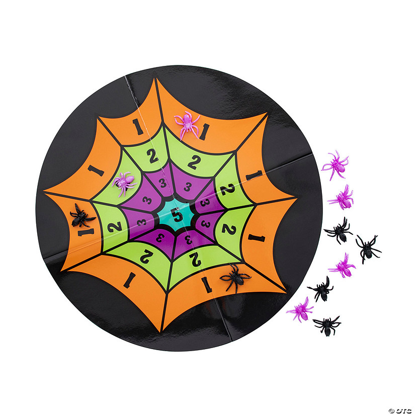 Halloween Spider Web Splat Game Image