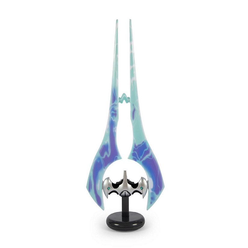 Halo Light-Up Energy Sword Collectible LED Desktop Lamp  14 Inches Tall Image