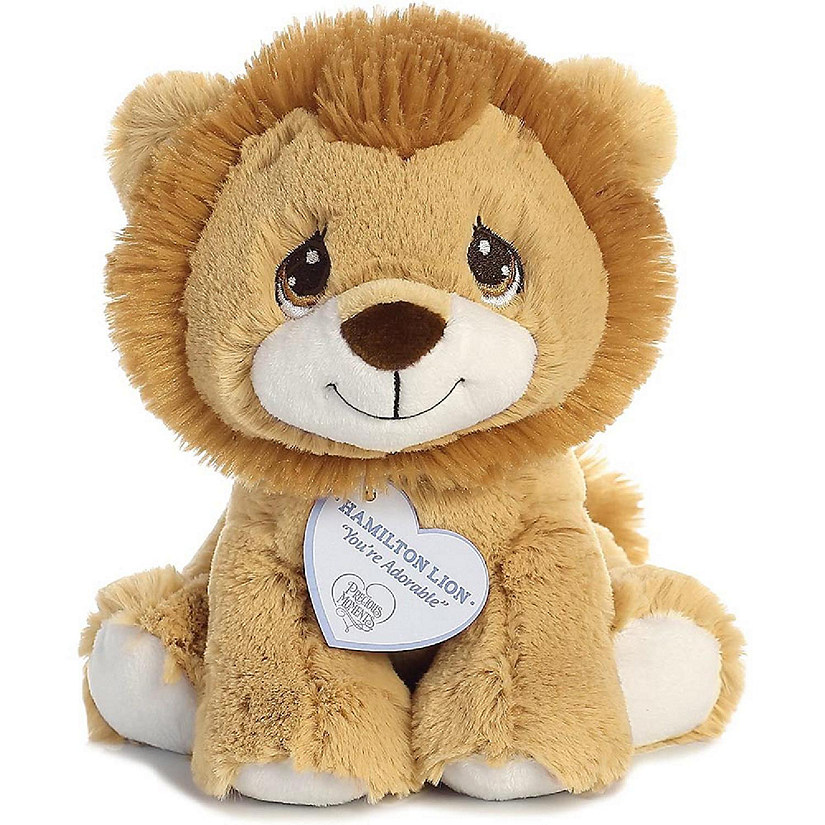Hamilton Lion 8 inch - Baby Stuffed Animal by Precious Moments (15710) Image