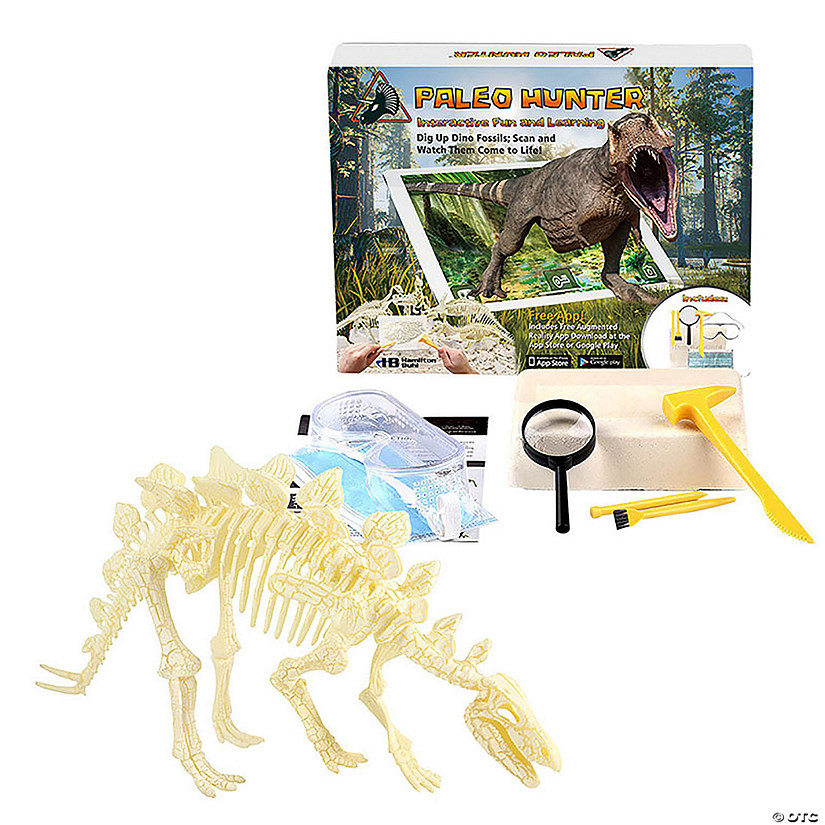 HamiltonBuhl Paleo Hunter Dig Kit for STEAM Education, Stegosaurus Image
