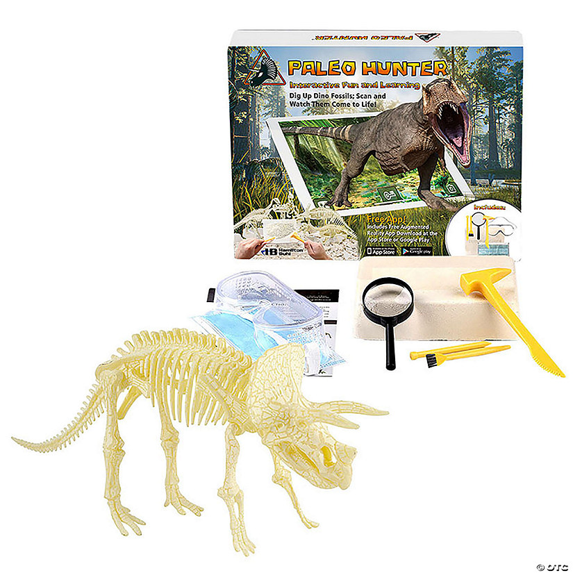 HamiltonBuhl Paleo Hunter Dig Kit for STEAM Education, Triceratops Rex Image