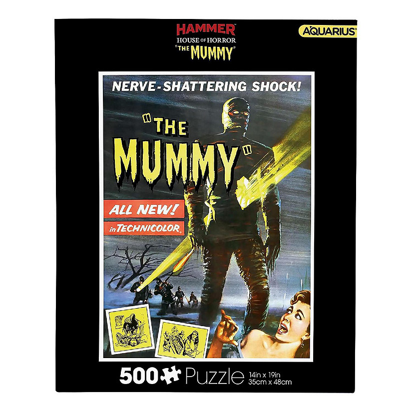 Hammer Horror The Mummy 500 Piece Jigsaw Puzzle Image