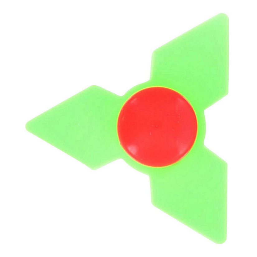 Hand Fidget Spinner  Green Triangle Image