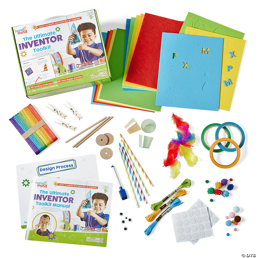 Hand2Mind The Ultimate Inventor Toolkit Ages 5+ Image