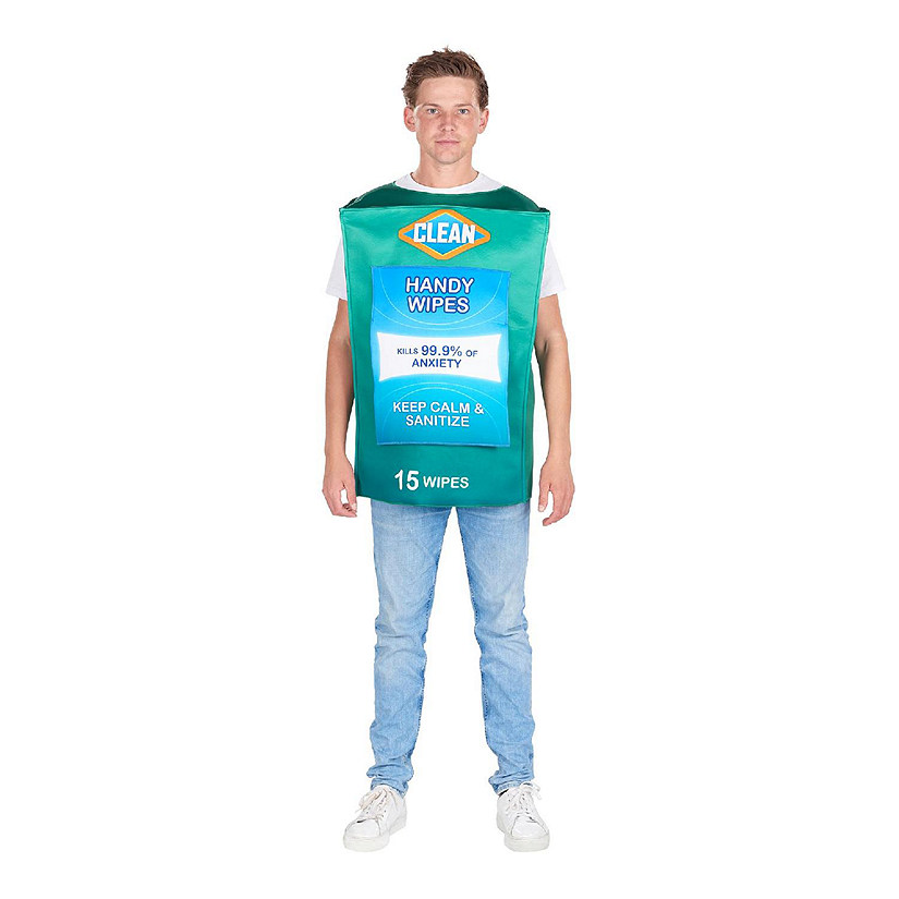 Handy Wipes Adult Costume Tunic  One Size Image