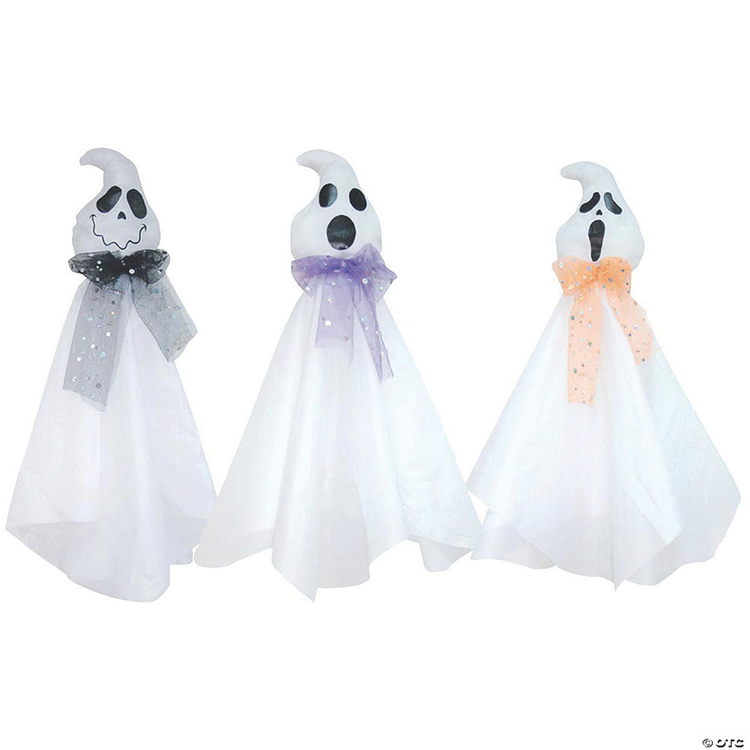 Hanging Friendly Ghost Halloween Decoration Image