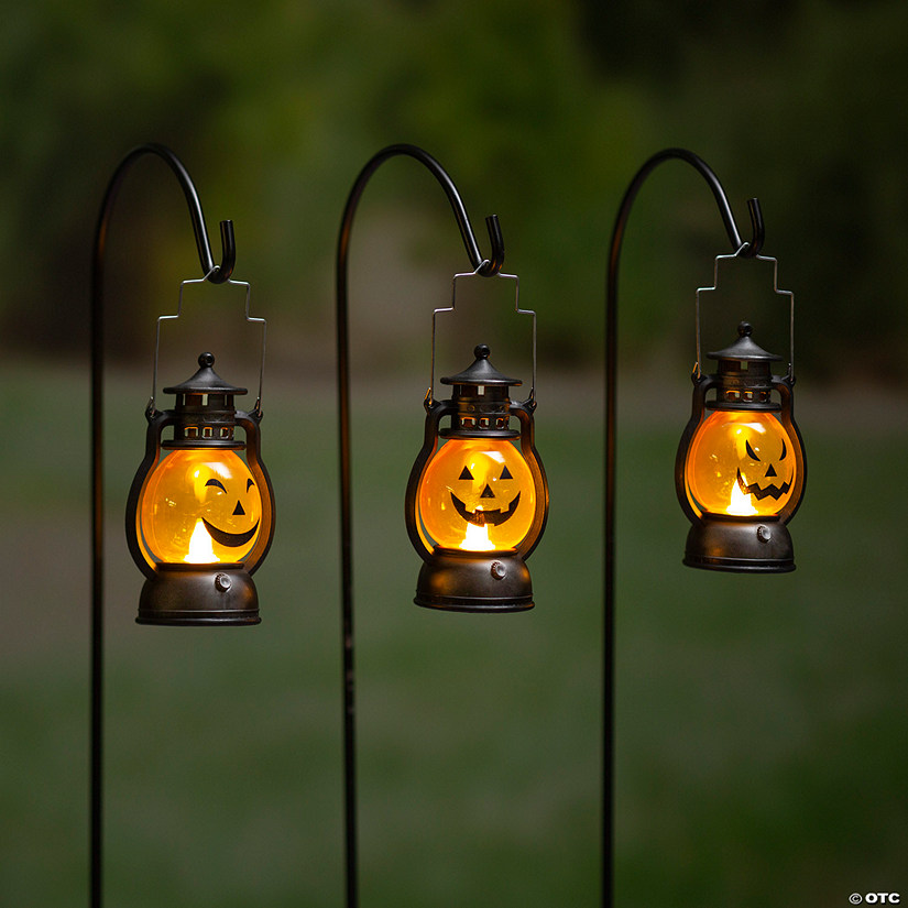 Hanging Jack-O&#8217;-Lantern Halloween Wedding Aisle Decorating Kit - Makes 6 Image