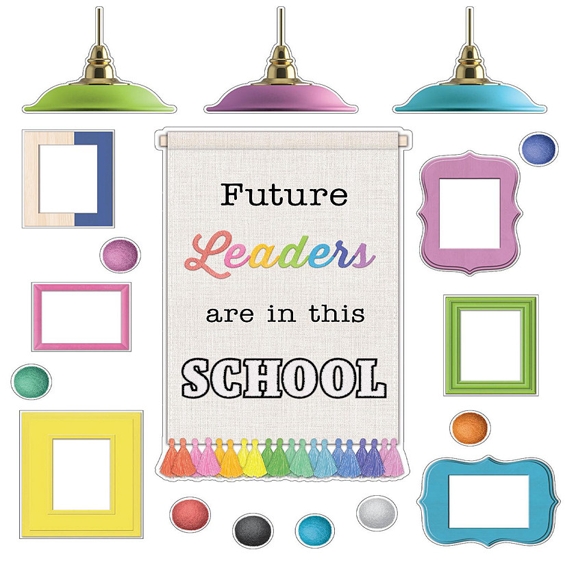 Happily Ever Elementary Creatively Inspired Future Leaders Bulletin Board Set Image