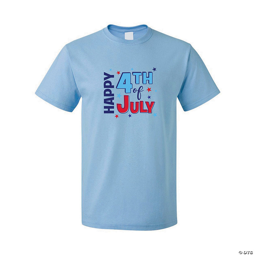 Happy 4th of July Adult&#8217;s T-Shirt Image