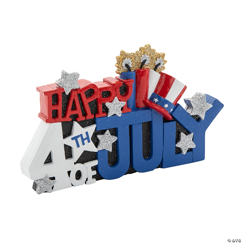 Happy 4th Tabletop Decoration Image