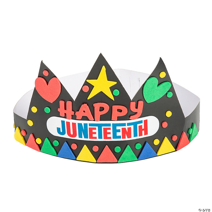 Happy Juneteenth Headband Craft Kit - Makes 12 Image