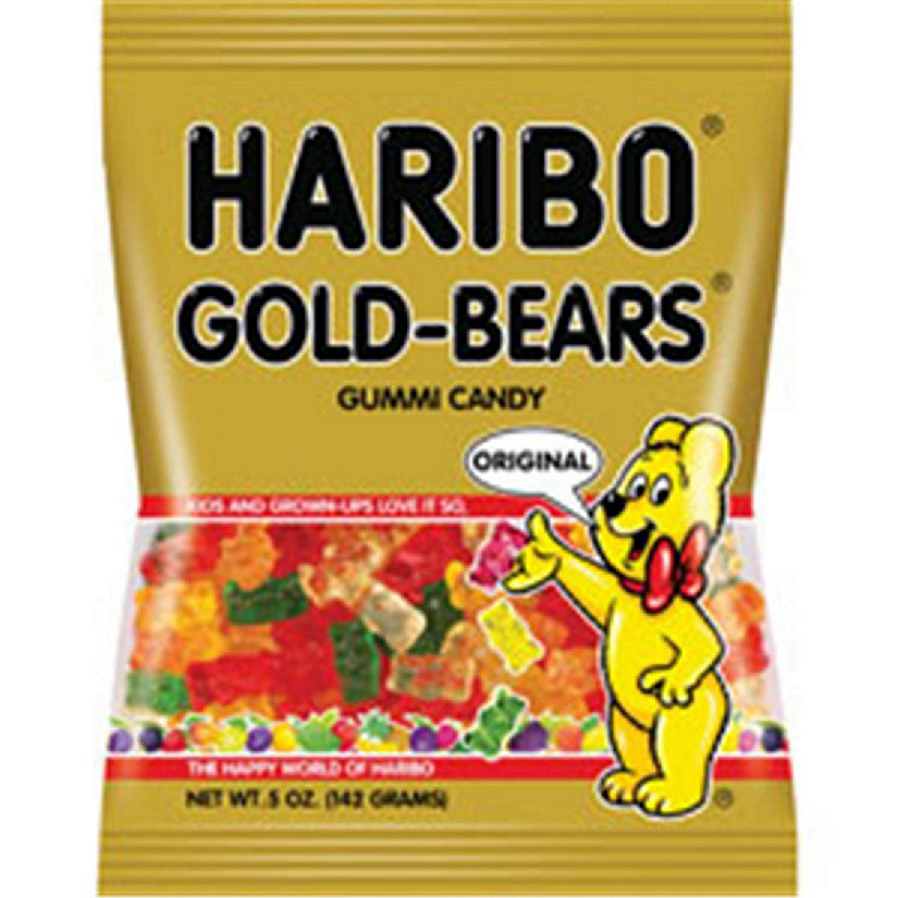 Haribo HRB30220 Gold-Bears Gummi Candy, Multicolor Image