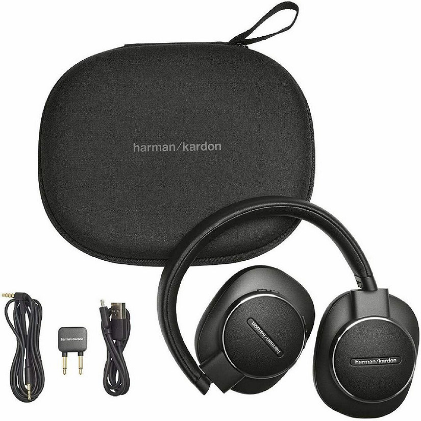 Harman Kardon Fly ANC Wireless Bluetooth Over-Ear Headphones with Active Noise Cancelling Image