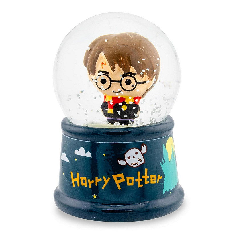 Harry Potter Chibi Mini Light-Up Snow Globe  3 Inches Tall Image