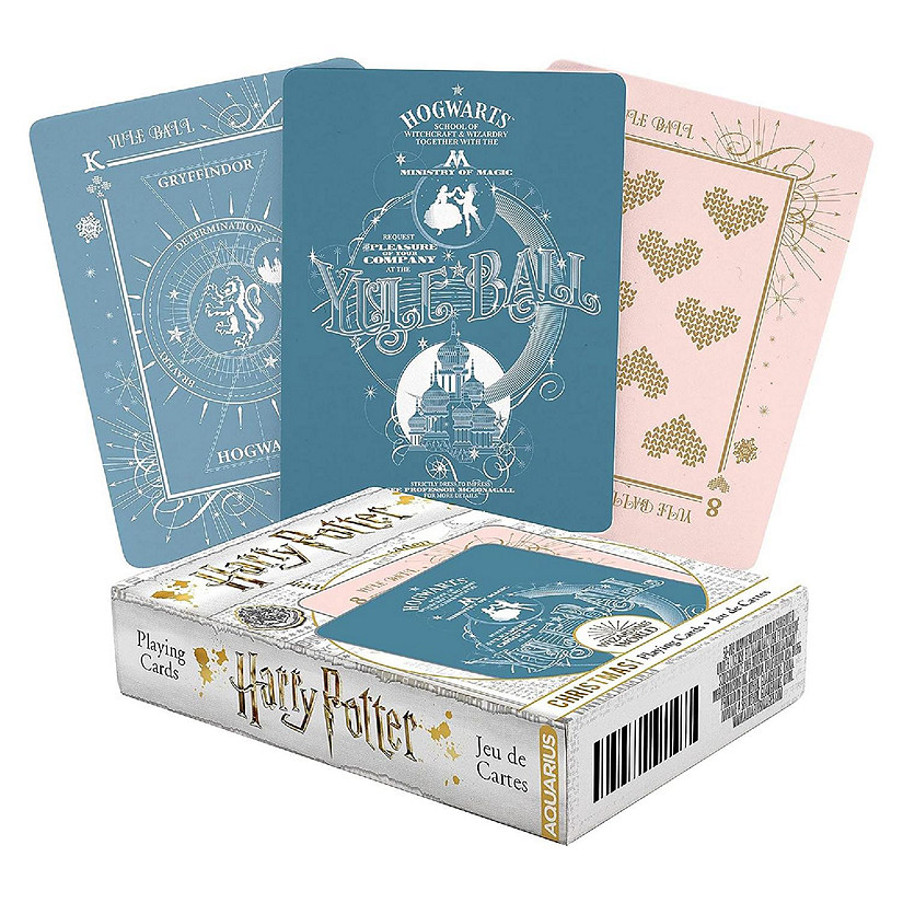 Harry Potter Christmas Playing Cards Image