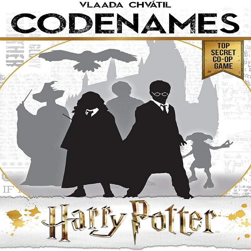 Harry Potter Codenames Top Secret Co-Op Game  For 2+ Players Image