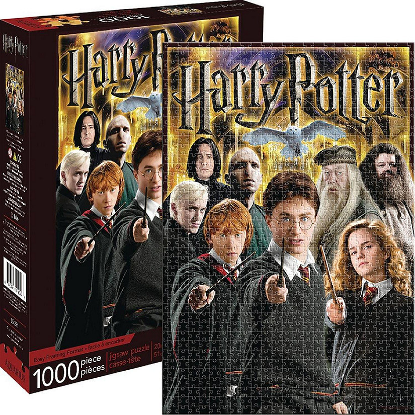 Harry Potter Collage 1000-Piece Jigsaw Puzzle Image