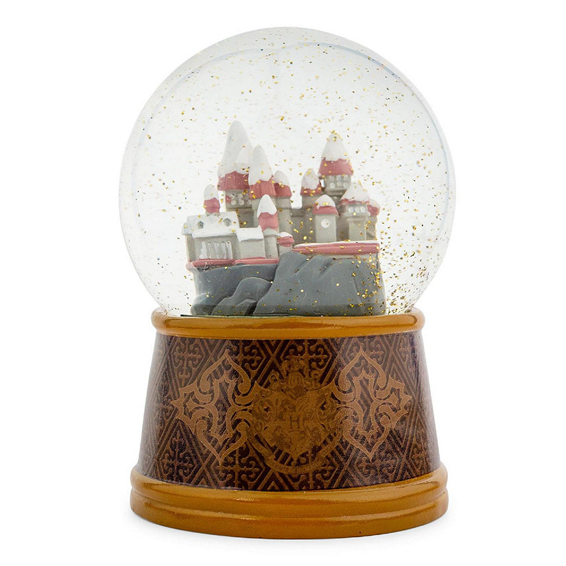 Harry Potter Hogwarts Castle Collectible Snow Globe  6 Inches Tall Image