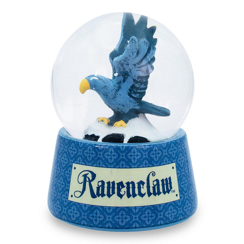 Harry Potter House Ravenclaw Collectible Snow Globe  3 Inches Tall Image