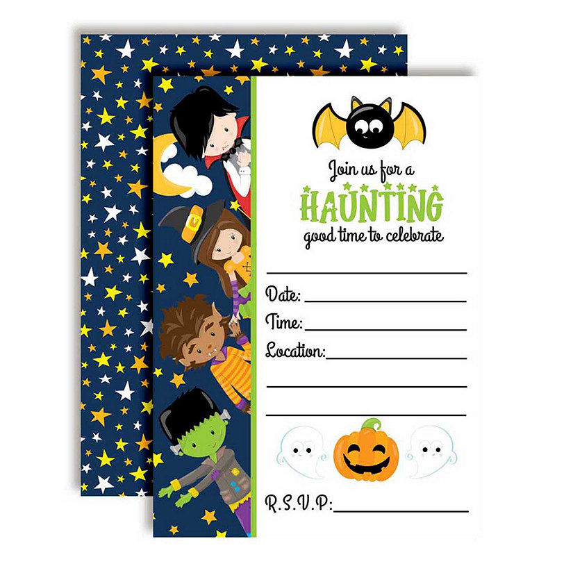 Haunting Good Time Party Invitations 40pc. by AmandaCreation Image