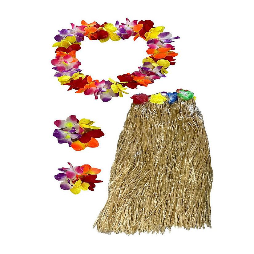 Hawaiian Accessory Kit Adult Costume Set  OS Image