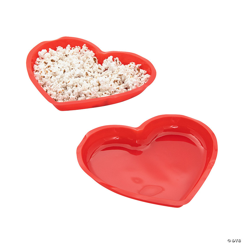 Heart-Shaped Serving Dishes - 12 Pc. Image