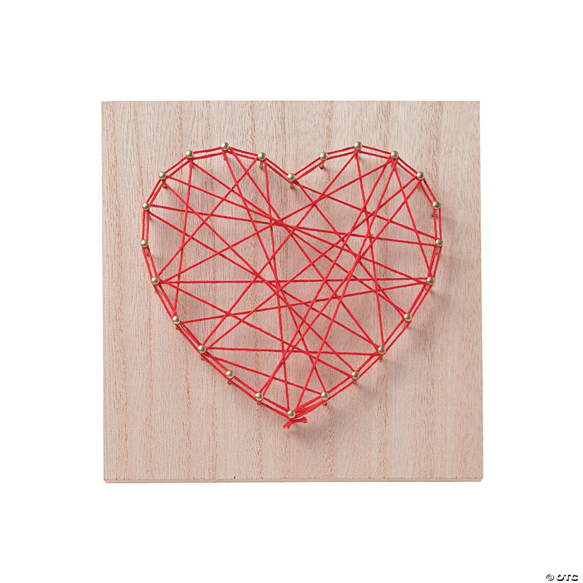 Heart String Art Craft Image