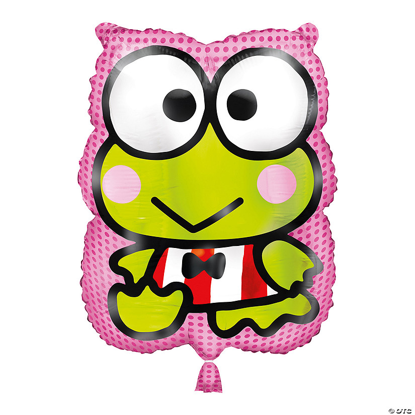 Hello Kitty & Friends 24" Keroppi-Shaped Mylar Balloon Image