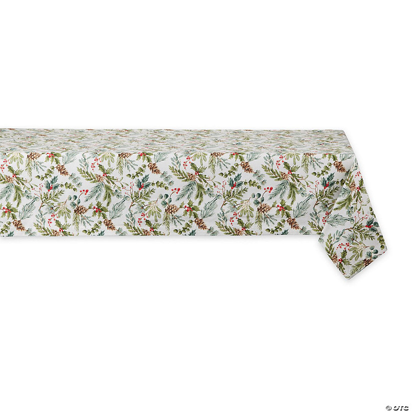 Heritage Holiday Sprigs Printed Tablecloth 52X52 Image